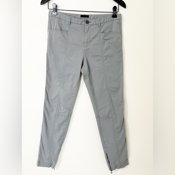 ATM Twill Moto Pants Gray - Picture 1 of 6